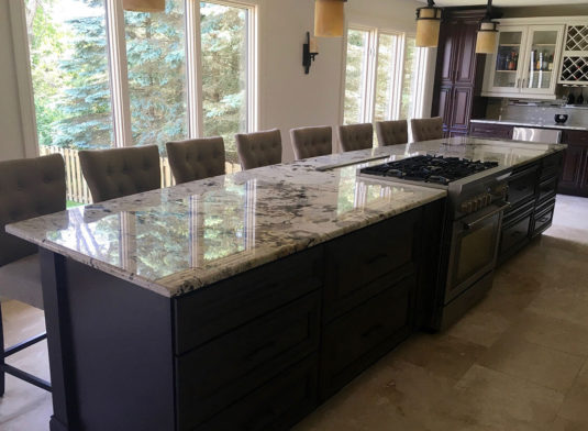 Kitchen renovation example